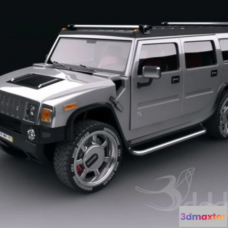 1269997 - Hummer H2 3D Max