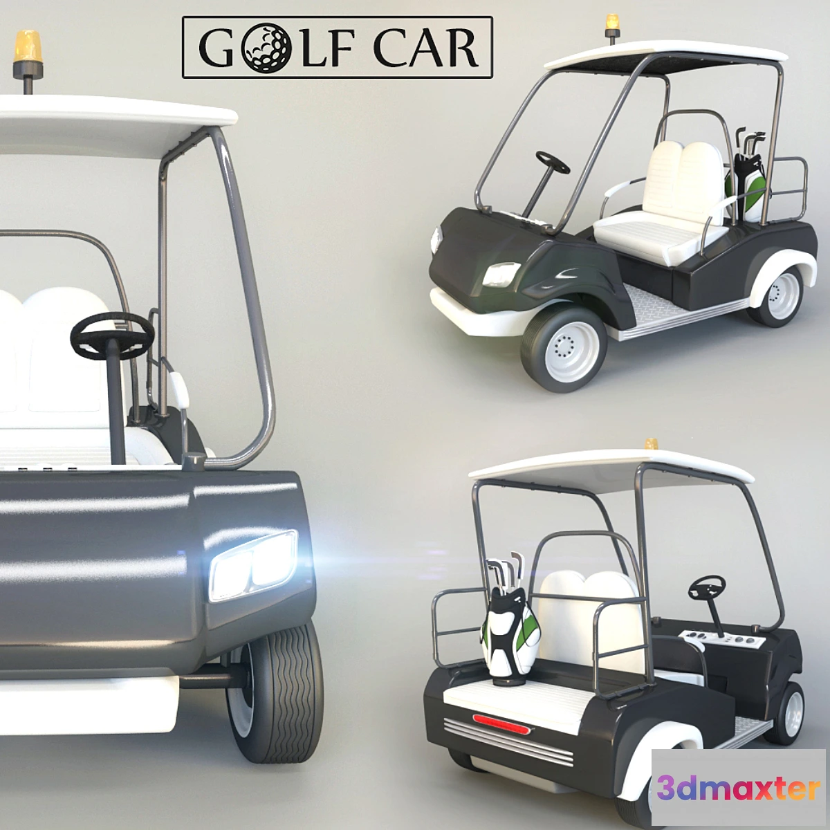 1283202 - Golf Car - No.2 3D Max