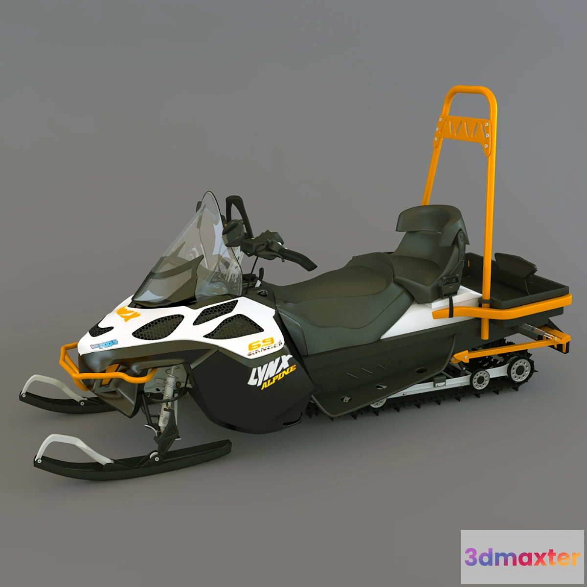 1283204 - Snowmobile Ranger Alpine - No.2 3D Max