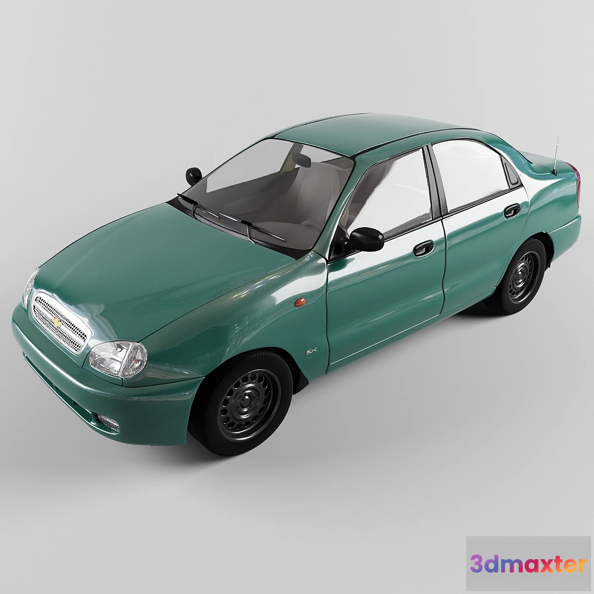 1284914 - Chevrolet Lanos 3D Max