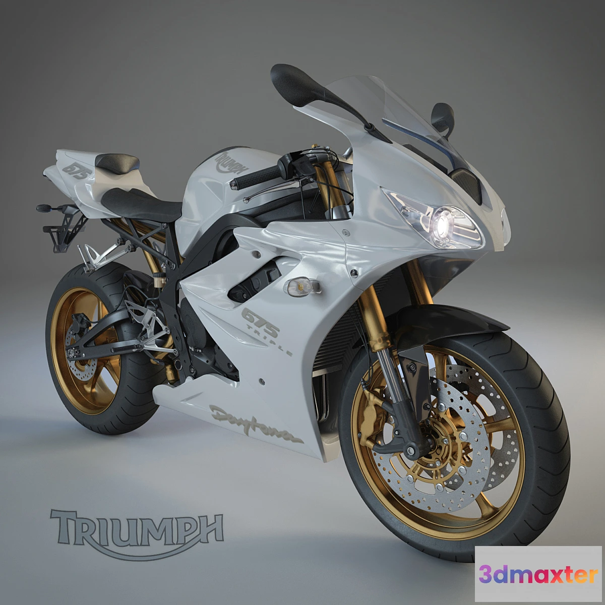 1287074 - Triumph Daytona 675 SE 3D Max