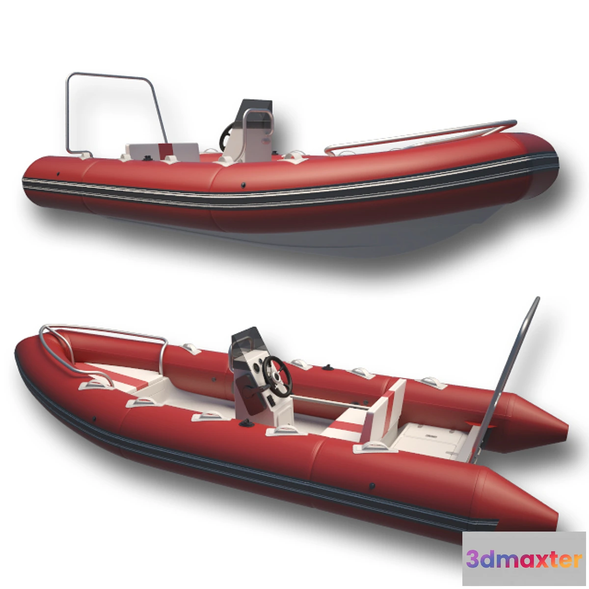 1289174 - Inflatable boat inflatable boat 3D Max