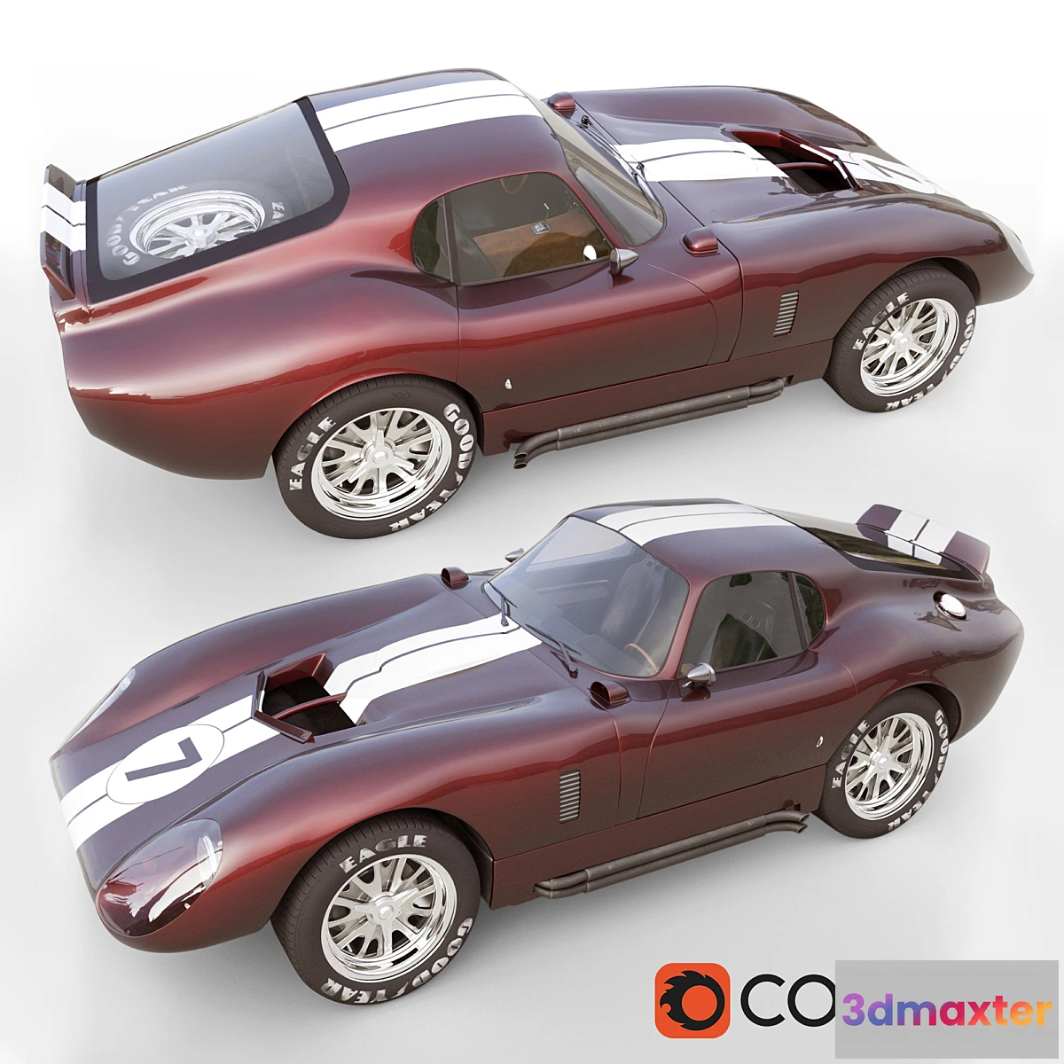 1295393 - Shelby Daytona Cobra 3D Max