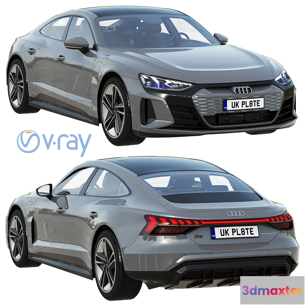 1296652 - Audi RS e-tron GT 3D Max