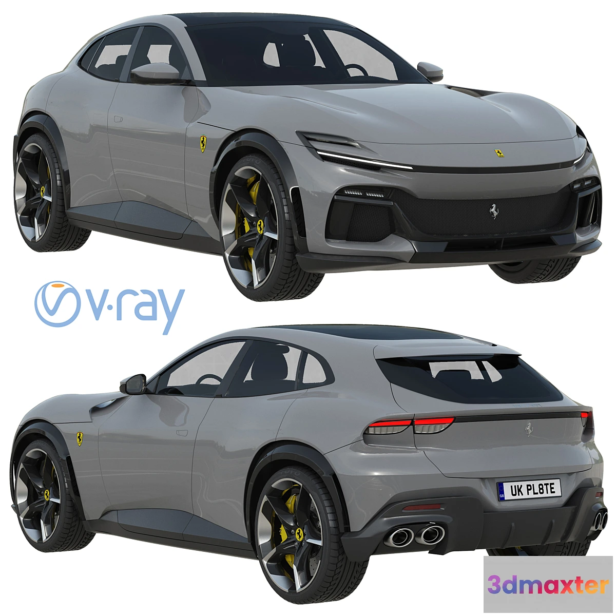 1300066 - Ferrari Purosangue 3D Max