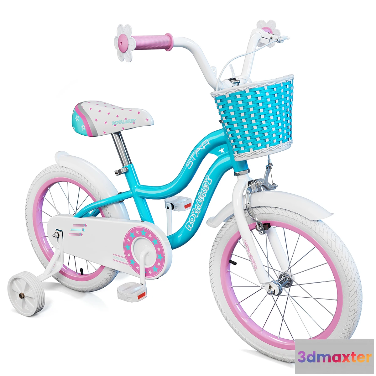 1301148 - Children’s bike ROYAL BABY STARGIRL 3D Max