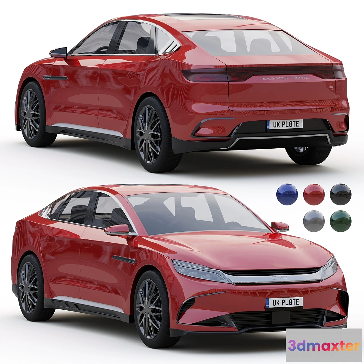 1301498 - BYD Han EV 2023 3D Max