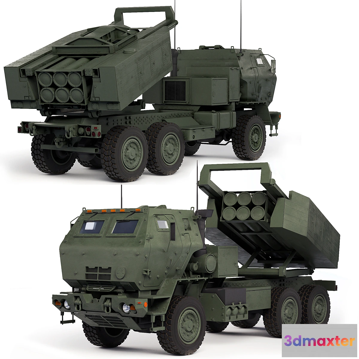 1304091 - MLRS M142 HIMARS 2006 3D Max