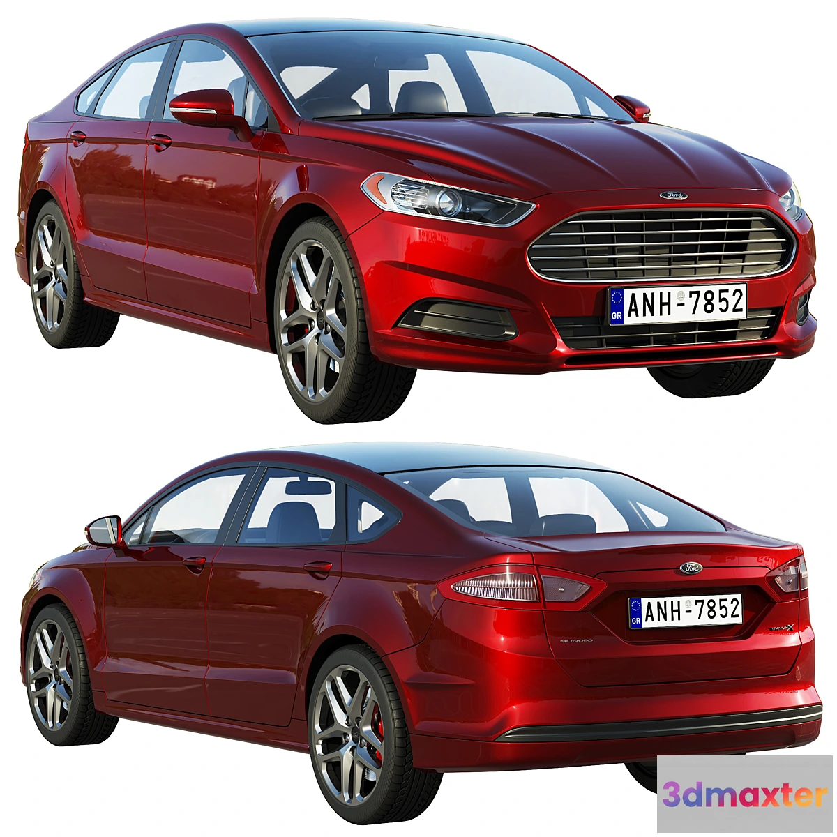 1307605 - Ford Mondeo _ Ford Fusion 3D Max