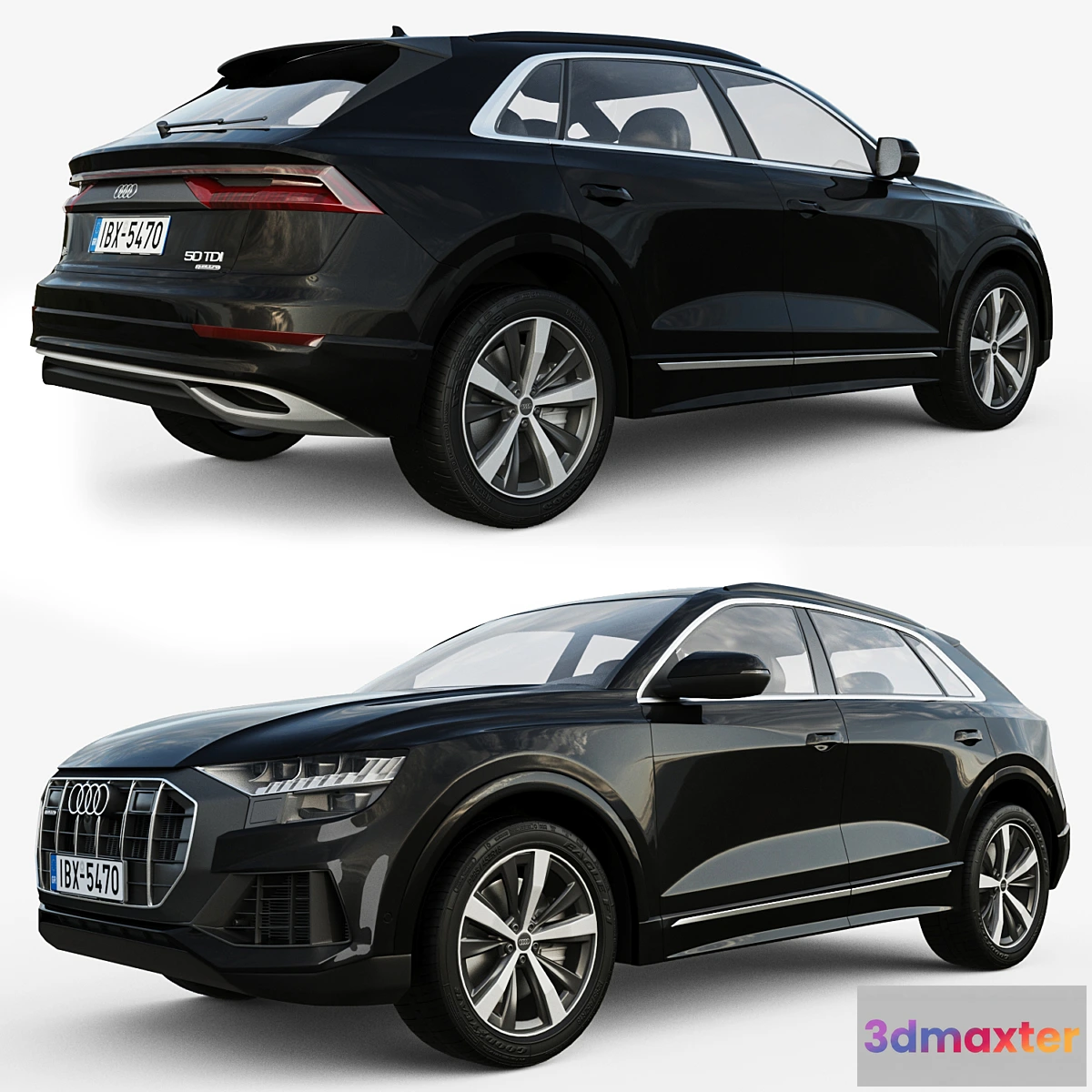 1308981 - Audi Q8 2018 3D Max
