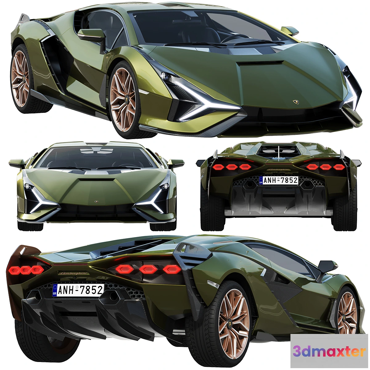 1309614 - Lamborghini Sian 3D Max