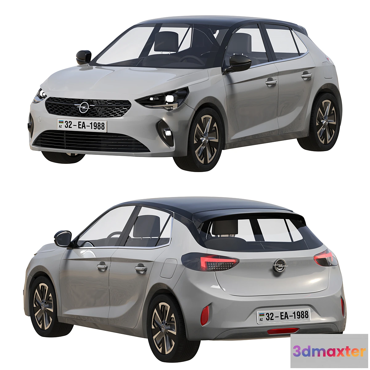 1310741 - Opel E corsa 2019 3D Max