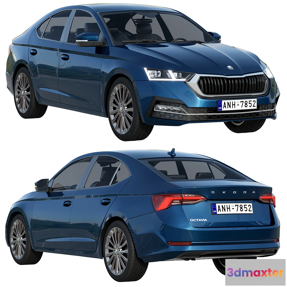 1311923 - Skoda Octavia 2020 3D Max