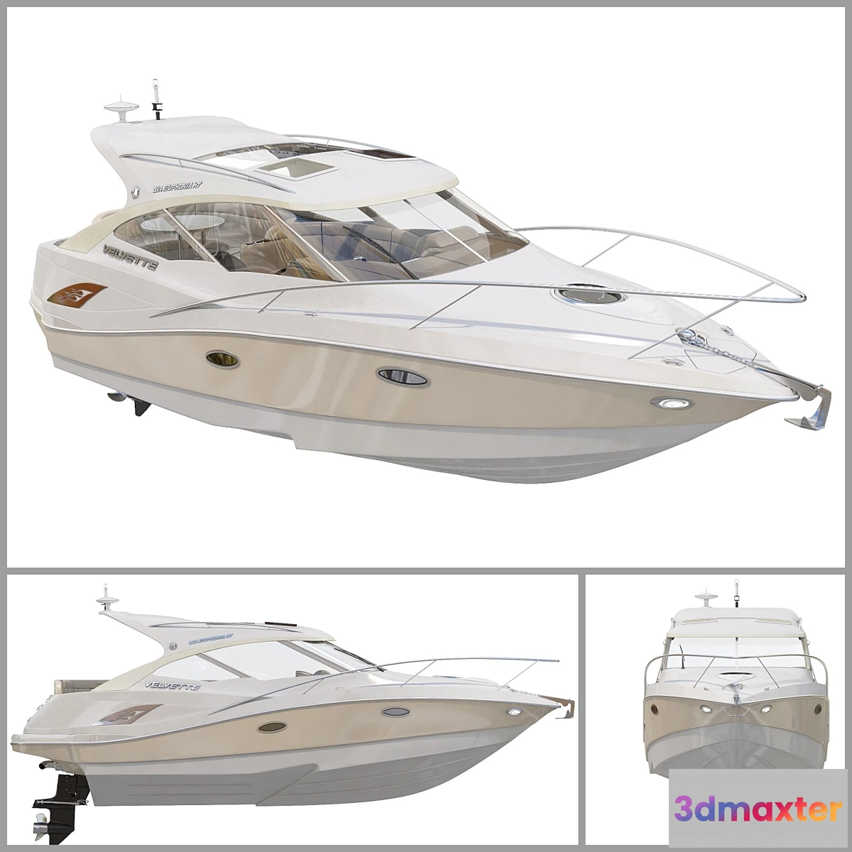 1312368 - Sea boat 24 ft “Hardtop” model 3D Max