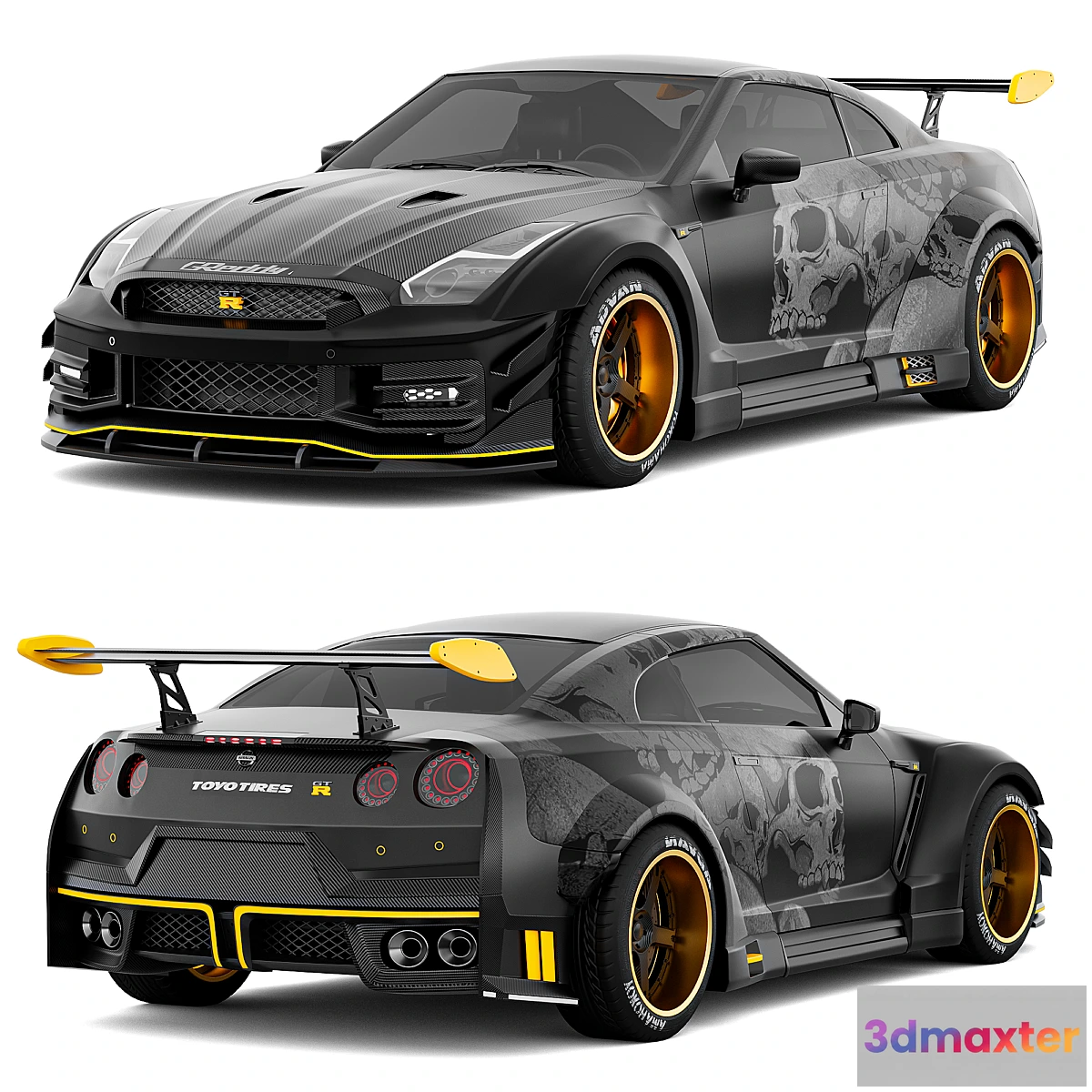 1315032 - Nissan GTR R35 Nismo - No.2 3D Max