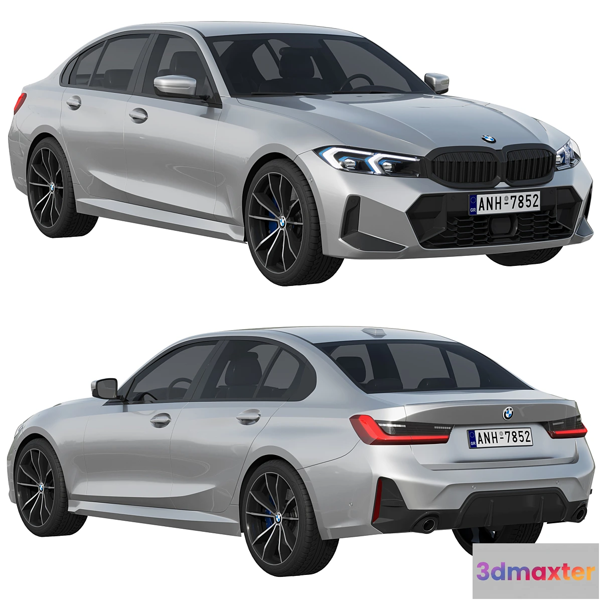 1315941 - BMW 3er Limousine 2022 3D Max