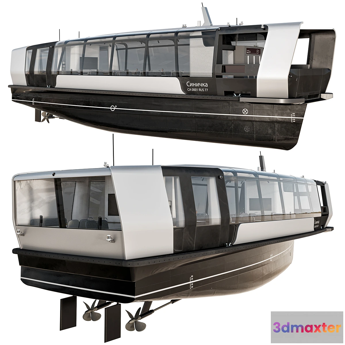 1316648 - Electric river tram 3D Max