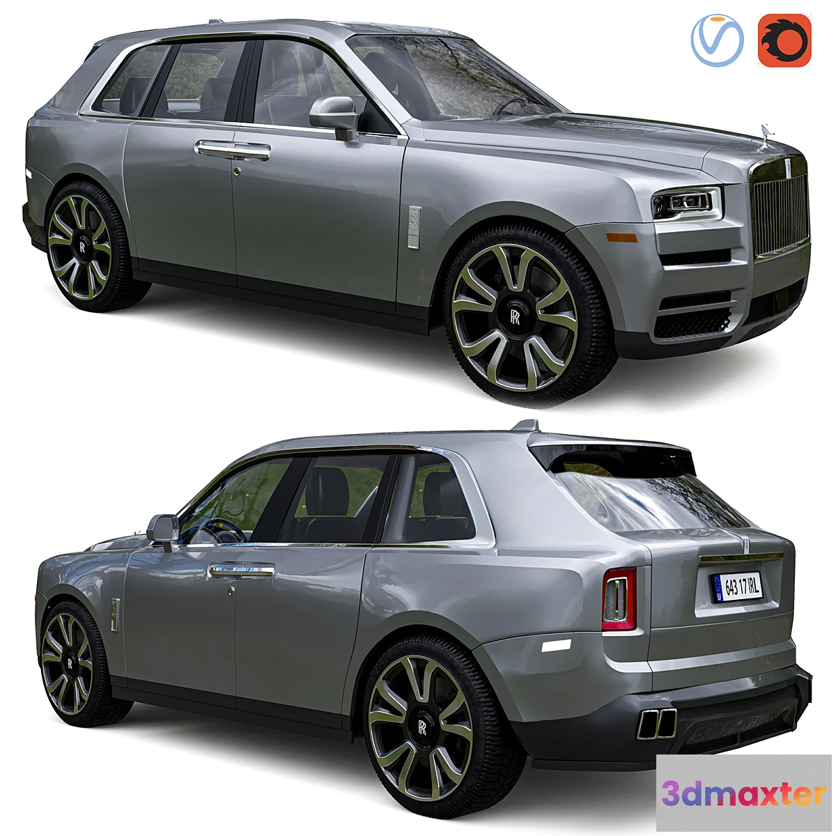 1322216 - Rolls royce cullinan 3D Max