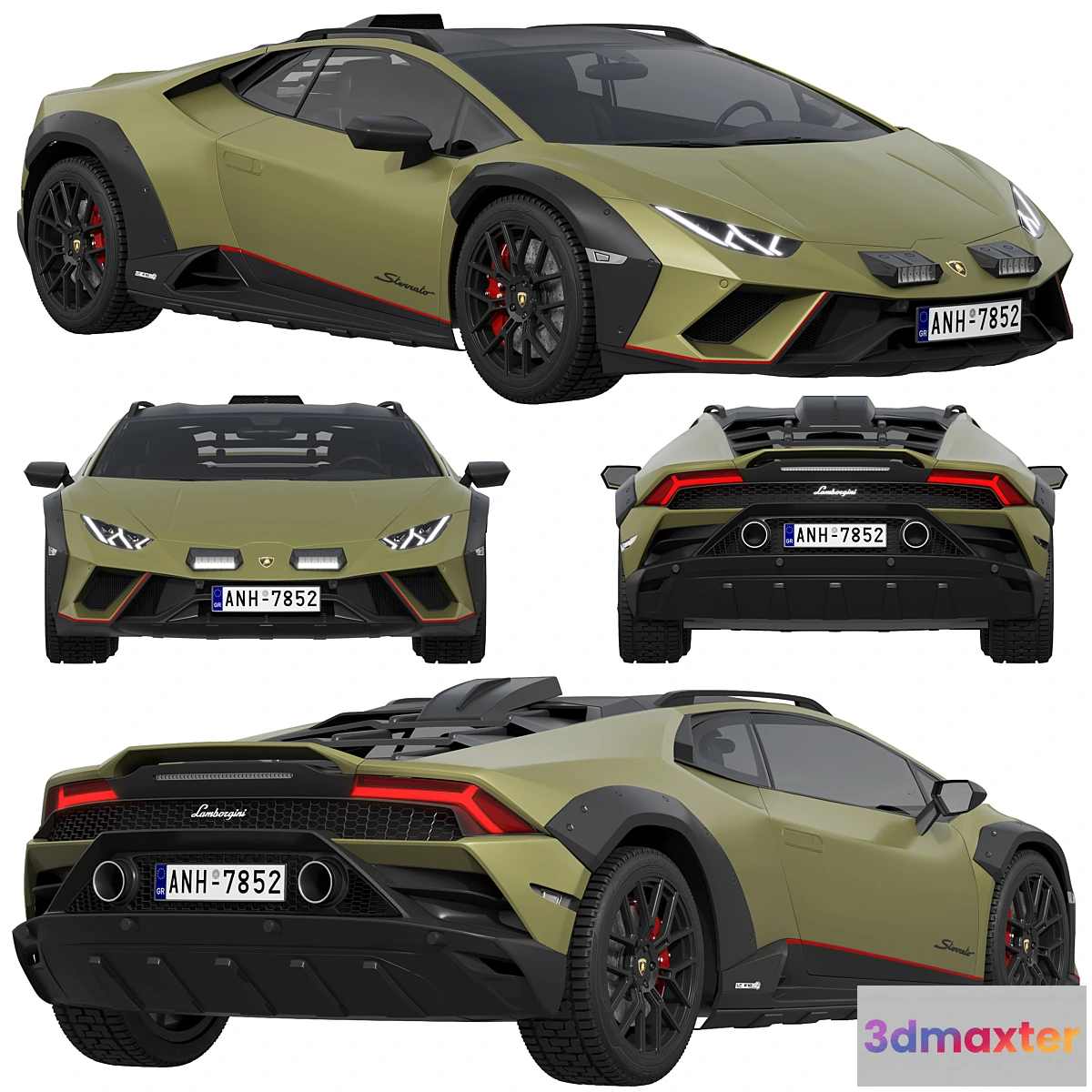 1322908 - Lamborghini Huracan Sterrato 3D Max