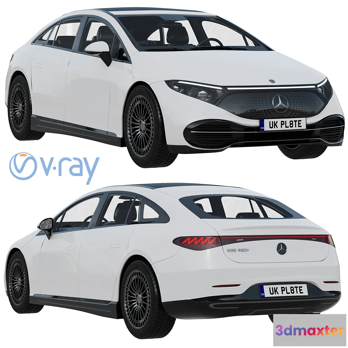 1324381 - Mercedes-Benz EQS 2022 - No.2 3D Max