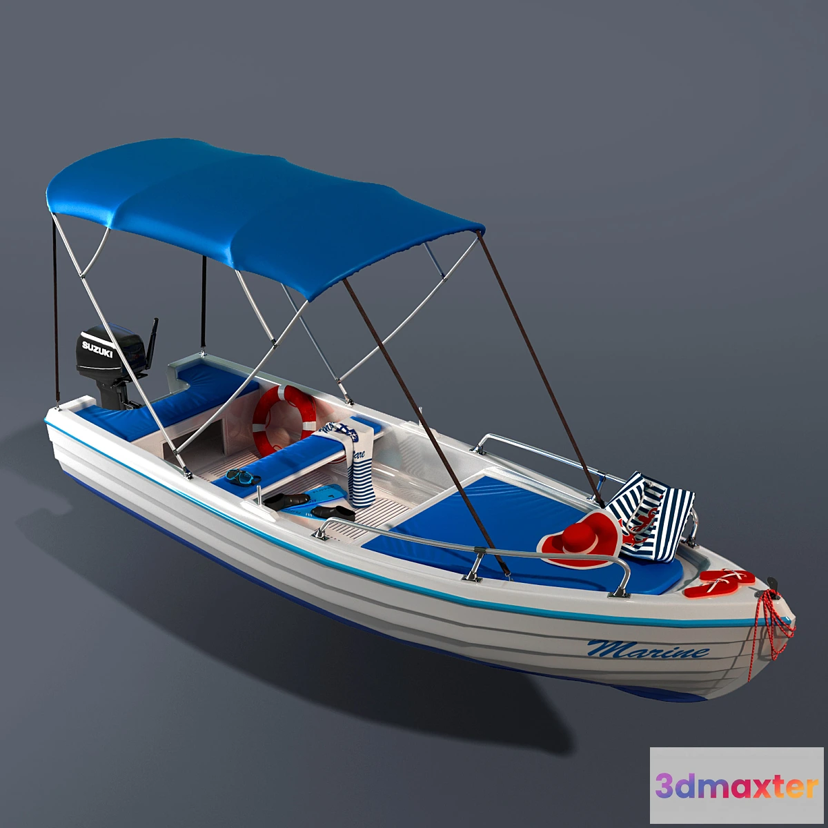 1325181 - Leisure boat 3D Max