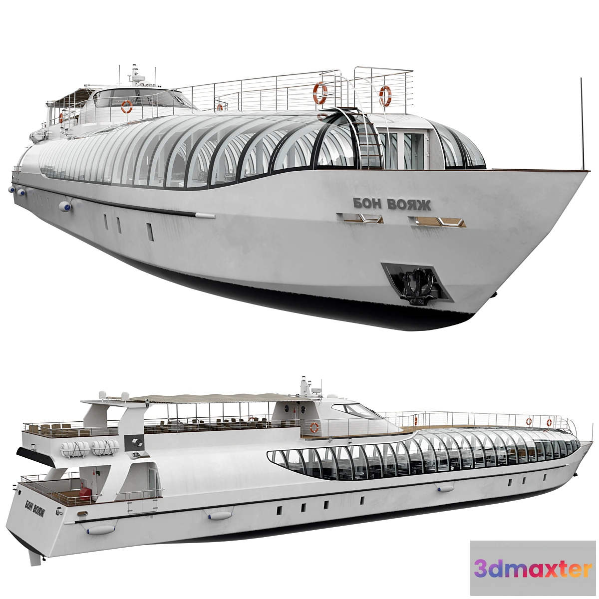 1325423 - Radisson Royal Flotilla Yacht - No.2 3D Max