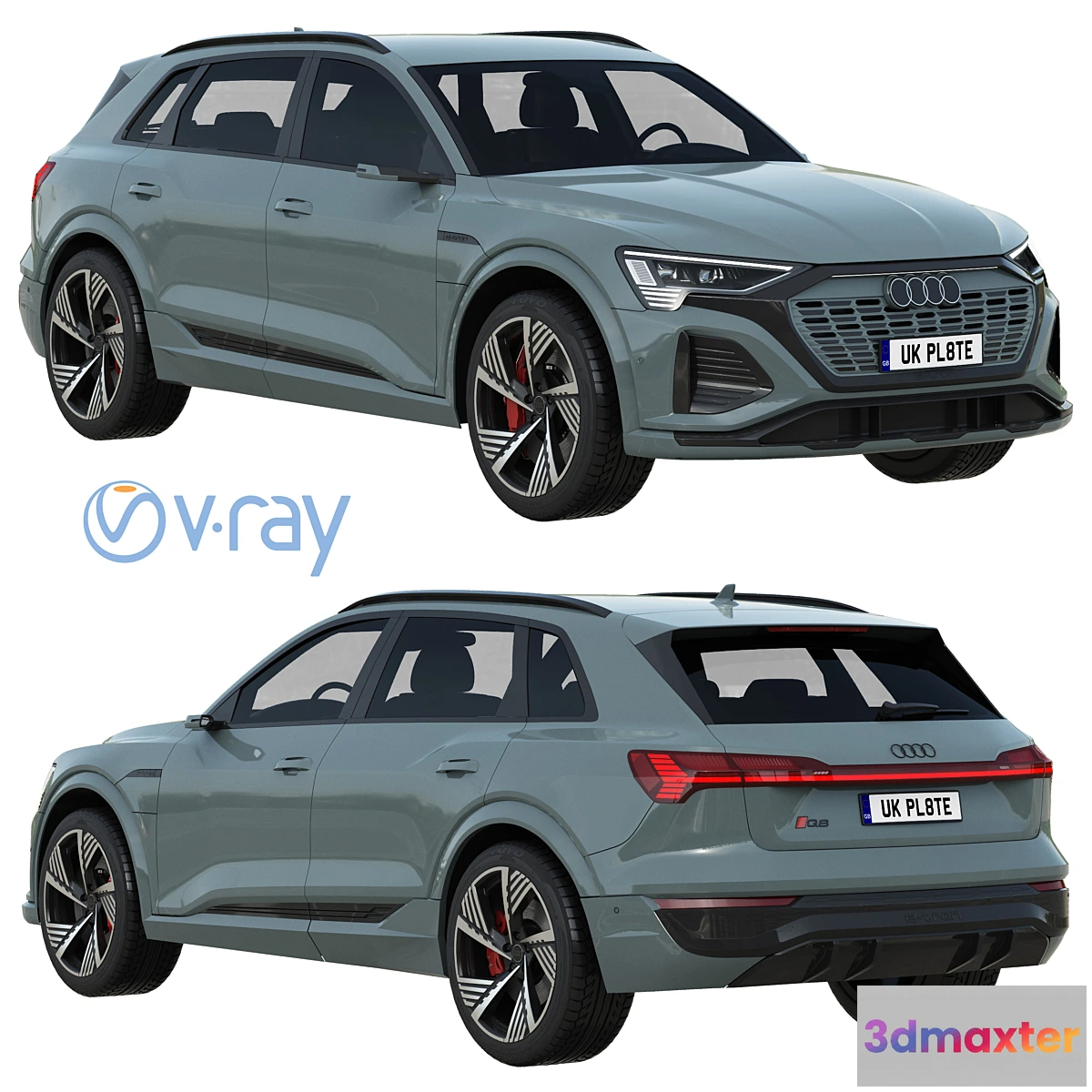 1328749 - Audi Q8 e-tron 3D Max