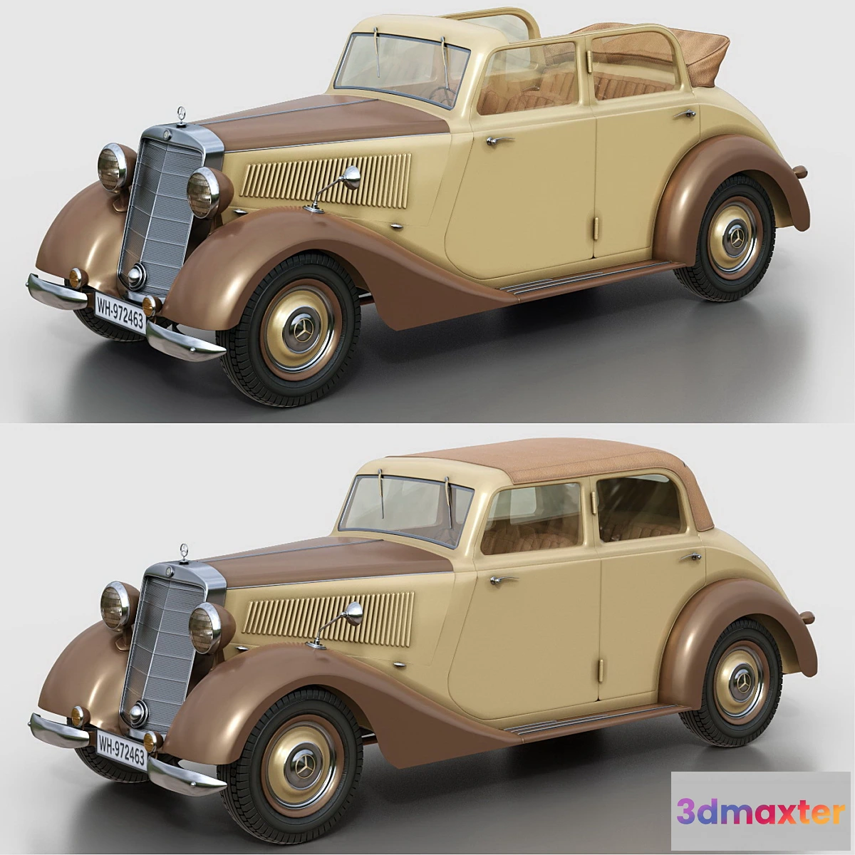 1329398 - Mercedes-Benz 170V 1936 3D Max