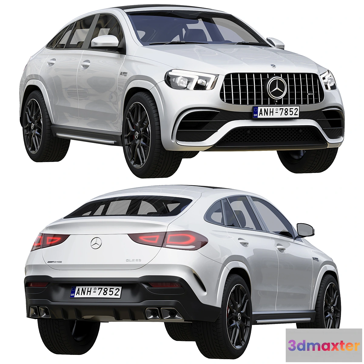 1330833 - Mercedes-Benz AMG GLE 63 Coupe 2021 - No.2 3D Max