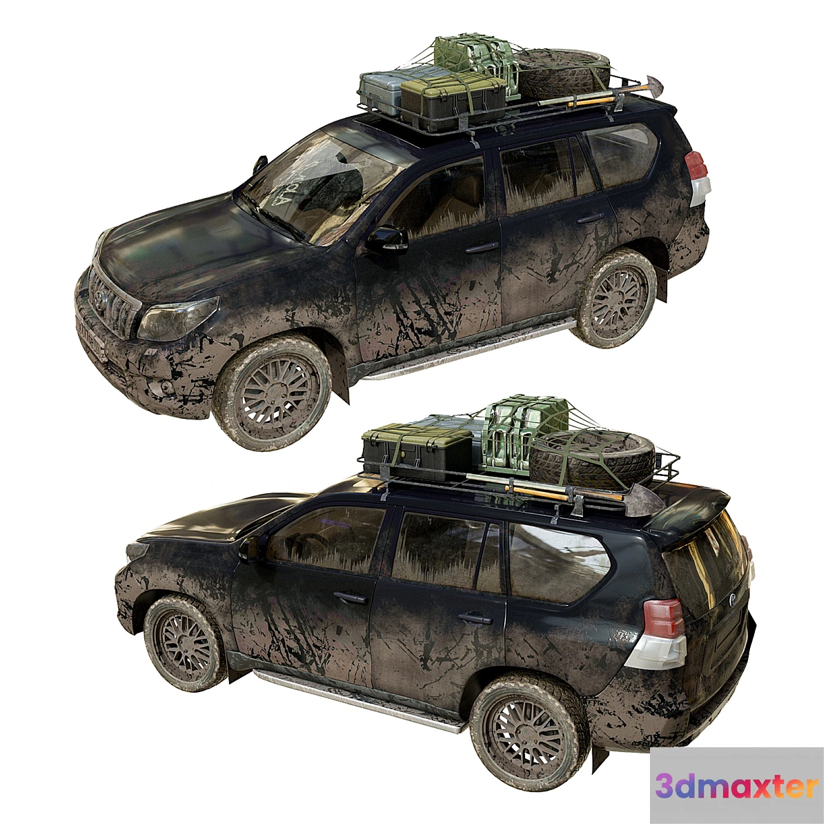 1333267 - Toyota Land Cruiser Prado 3D Max