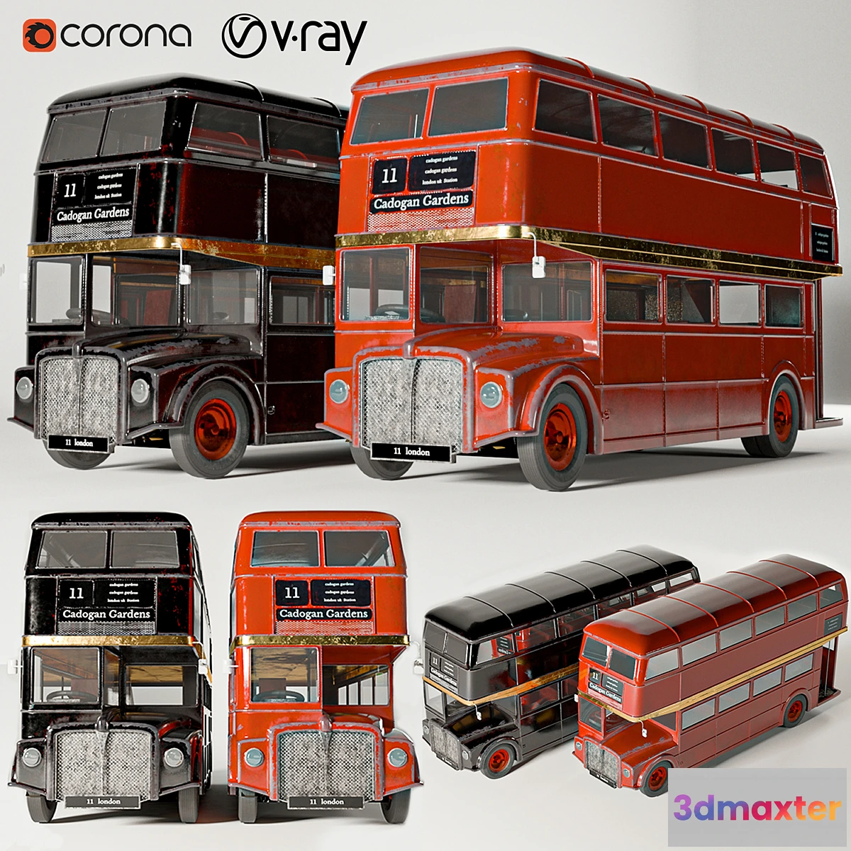 1333868 - bus_routemaster 3D Max