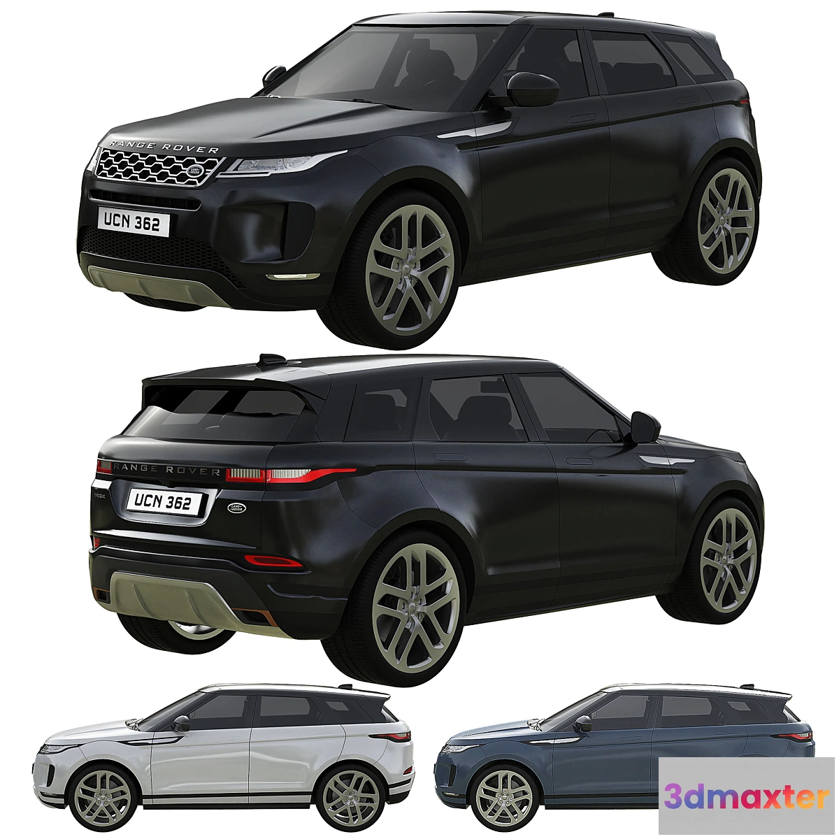 1335474 - Range Rover Land Rover Evoque 3D Max