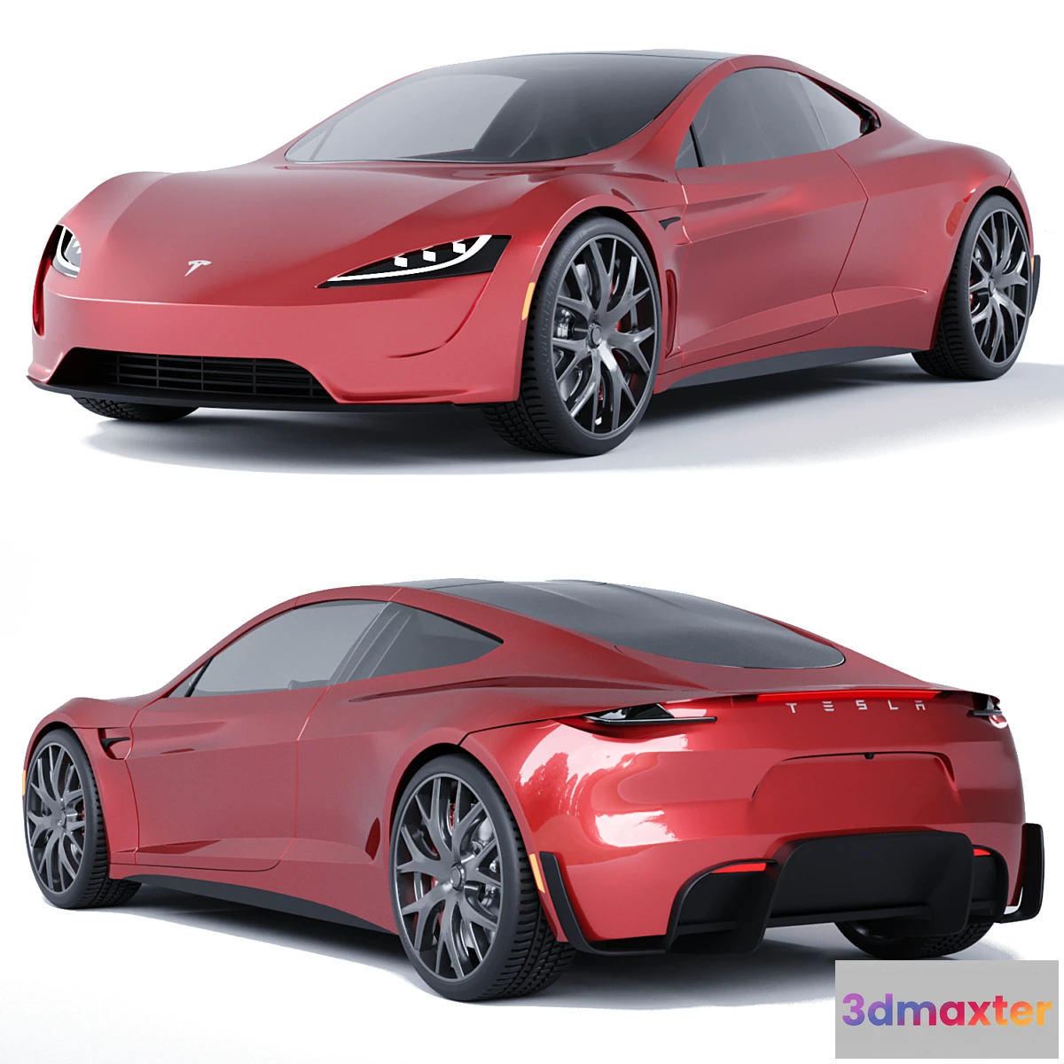 1336319 - Tesla Roadster - No.2 3D Max