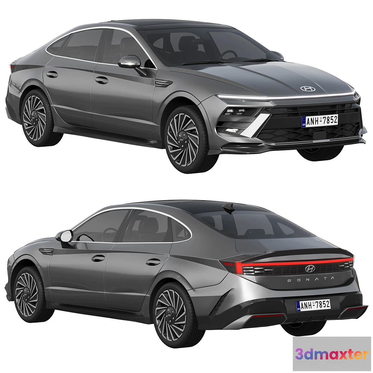 1337393 - Hyundai Sonata 2024 3D Max