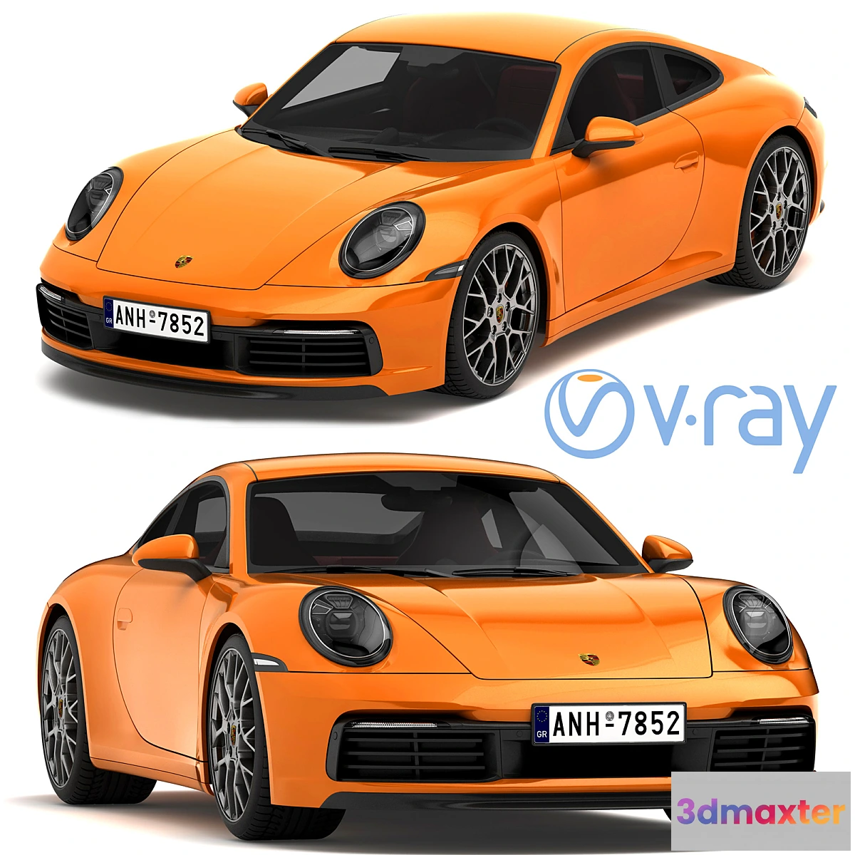 1338410 - Porsche 911 carrera s 3D Max