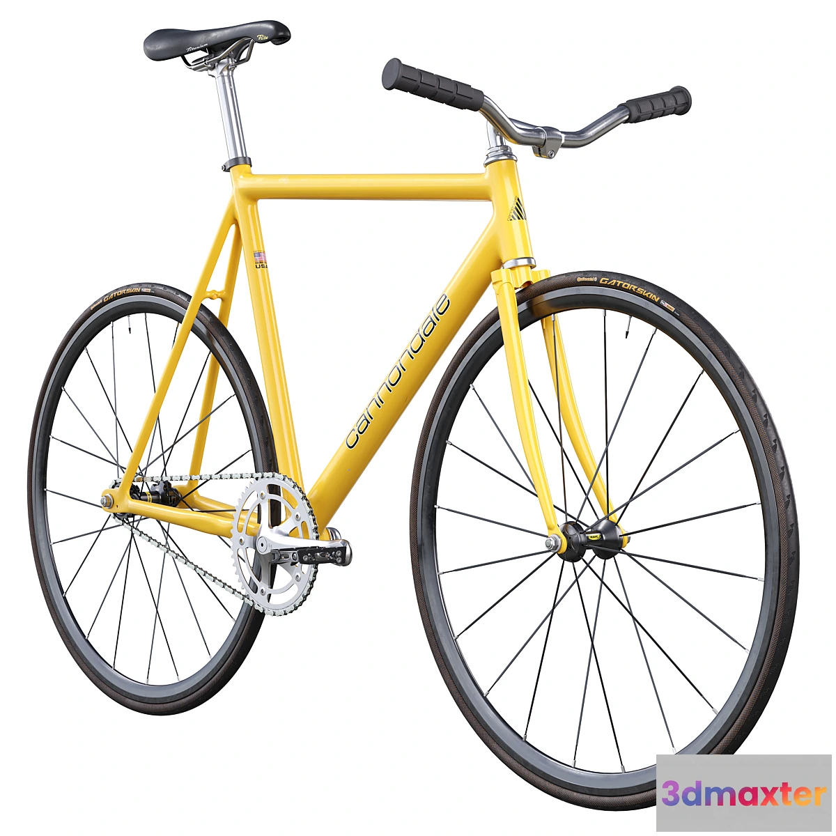 1340692 - Cannondale Track Bicycle - No.2 3D Max