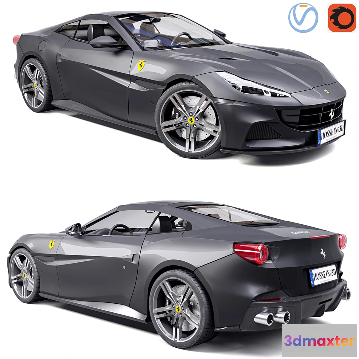 1343163 - Ferrari Portofino 3D Max