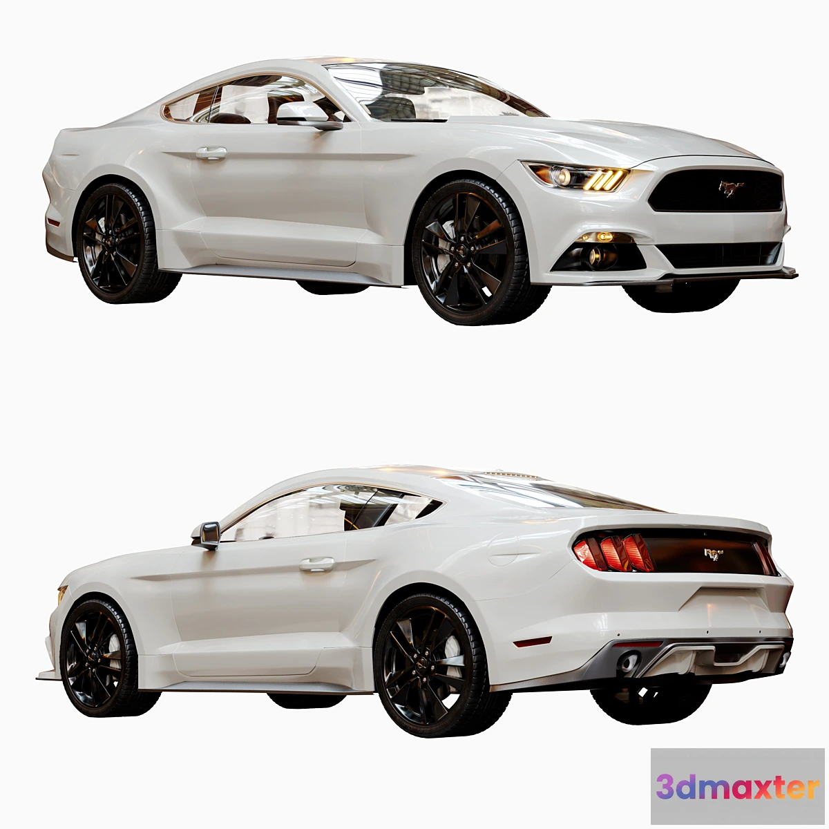 1343963 - Ford Mustang GT HQ Interior 3D Max