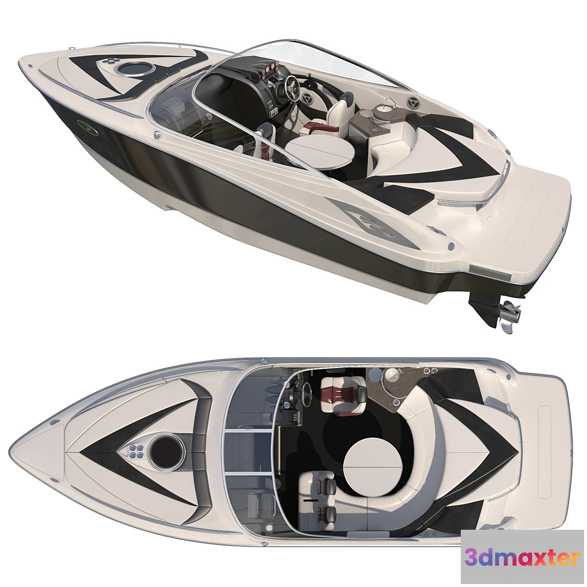 1345247 - Sea boat 24 ft. 3D Max