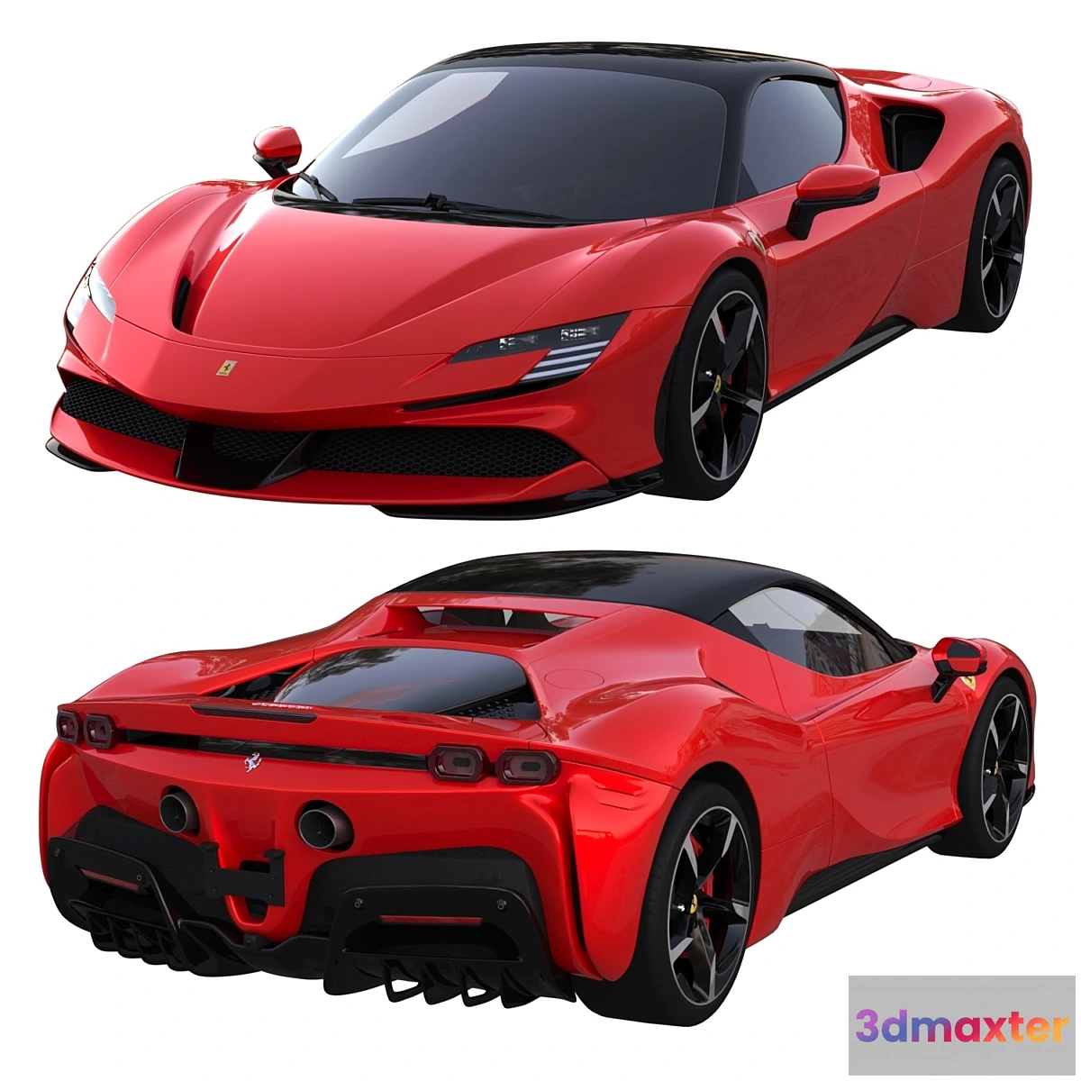 1345864 - Ferrari SF90 Stradale - No.2 3D Max