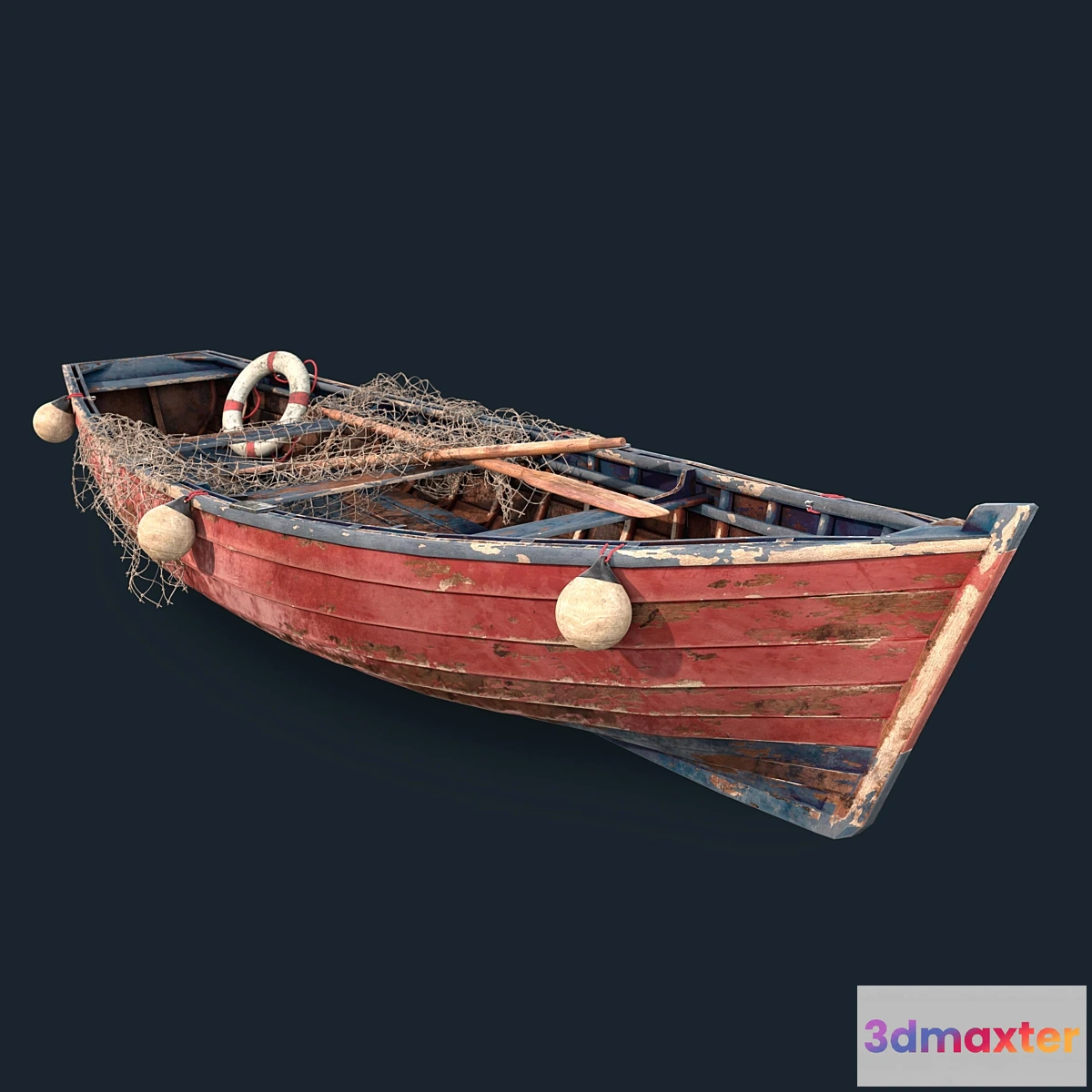 1346457 - old fishing boat - No.2 3D Max