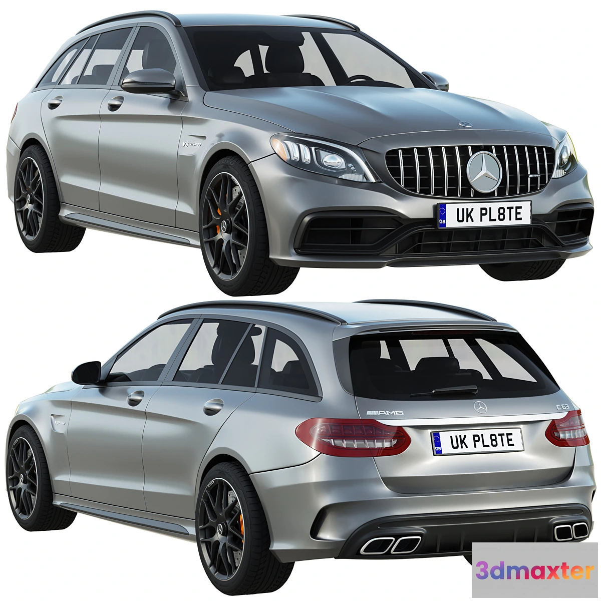 1349553 - Mercedes Benz AMG C63 Estate 3D Max