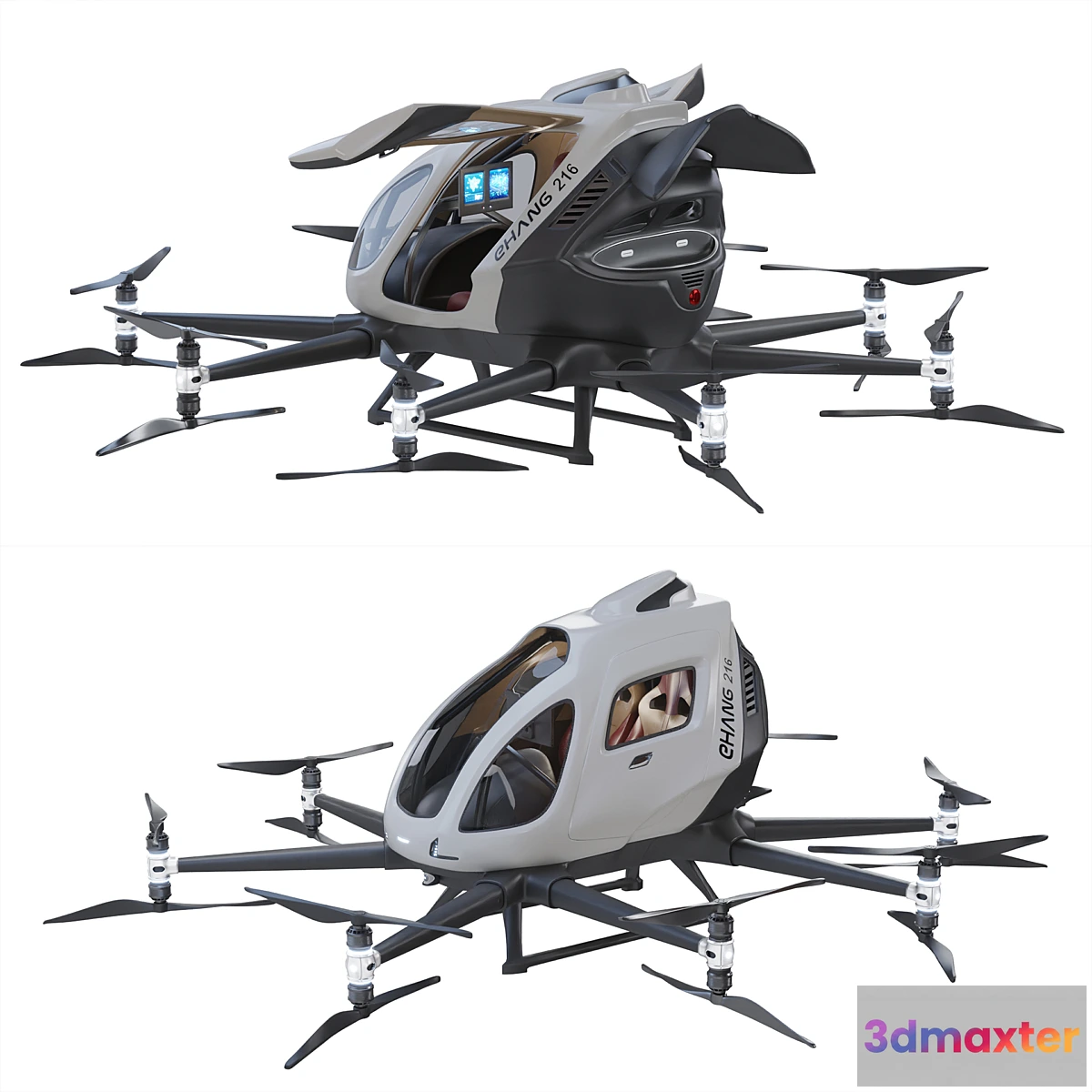 1353496 - Ehang Flying Taxi 3D Max