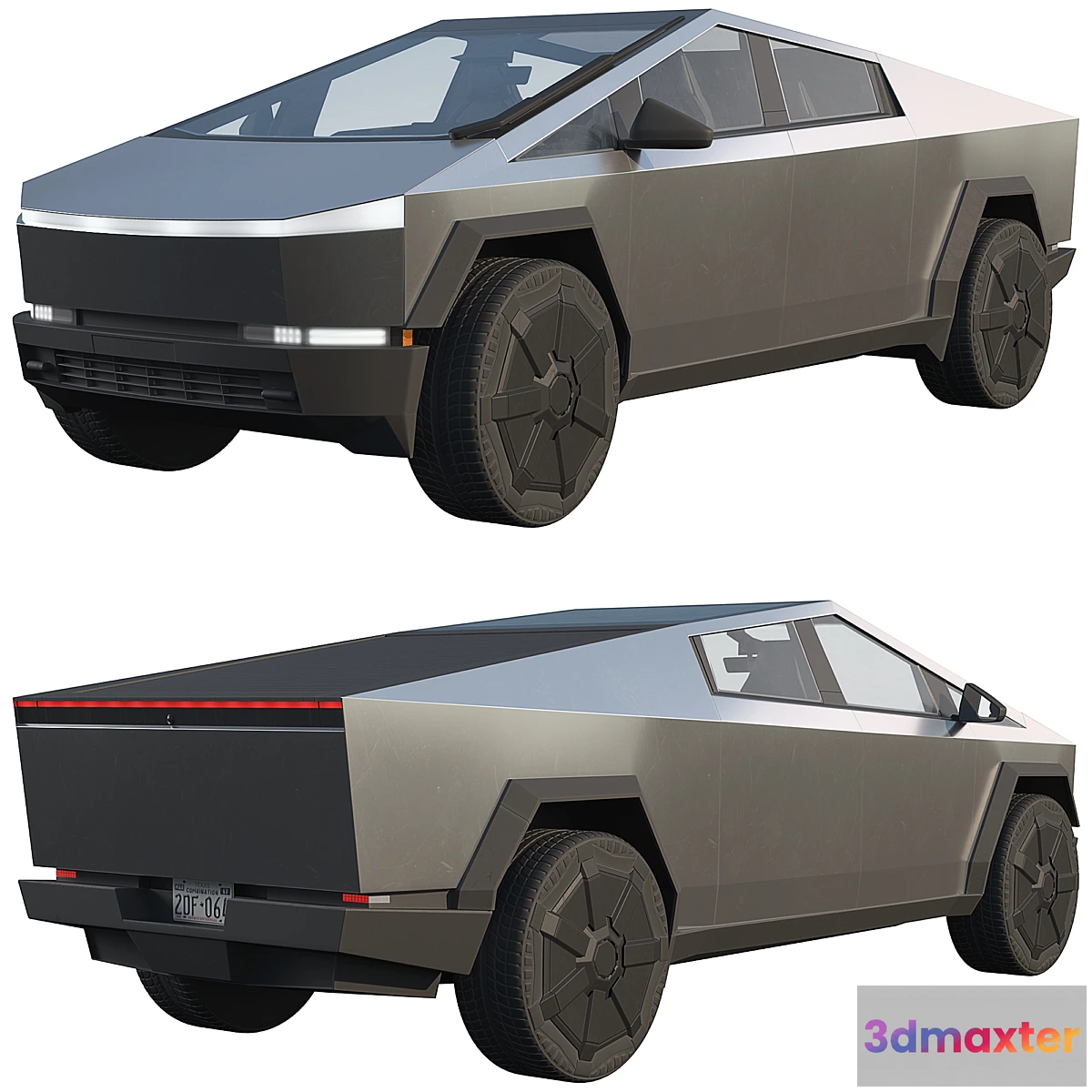 1394720 - Tesla Cybertruck 2024 3D Max
