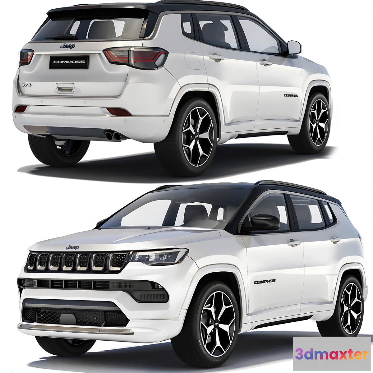 1394912 - Jeep Compass 2022 3D Max