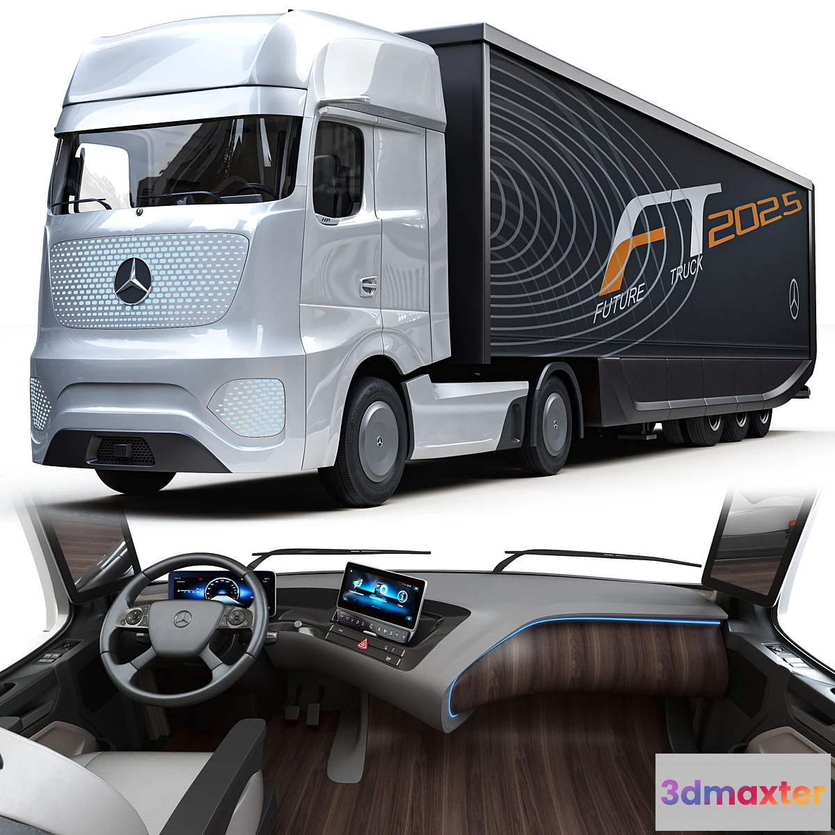 1398228 - Mercedes benz_future truck 2025 3D Max