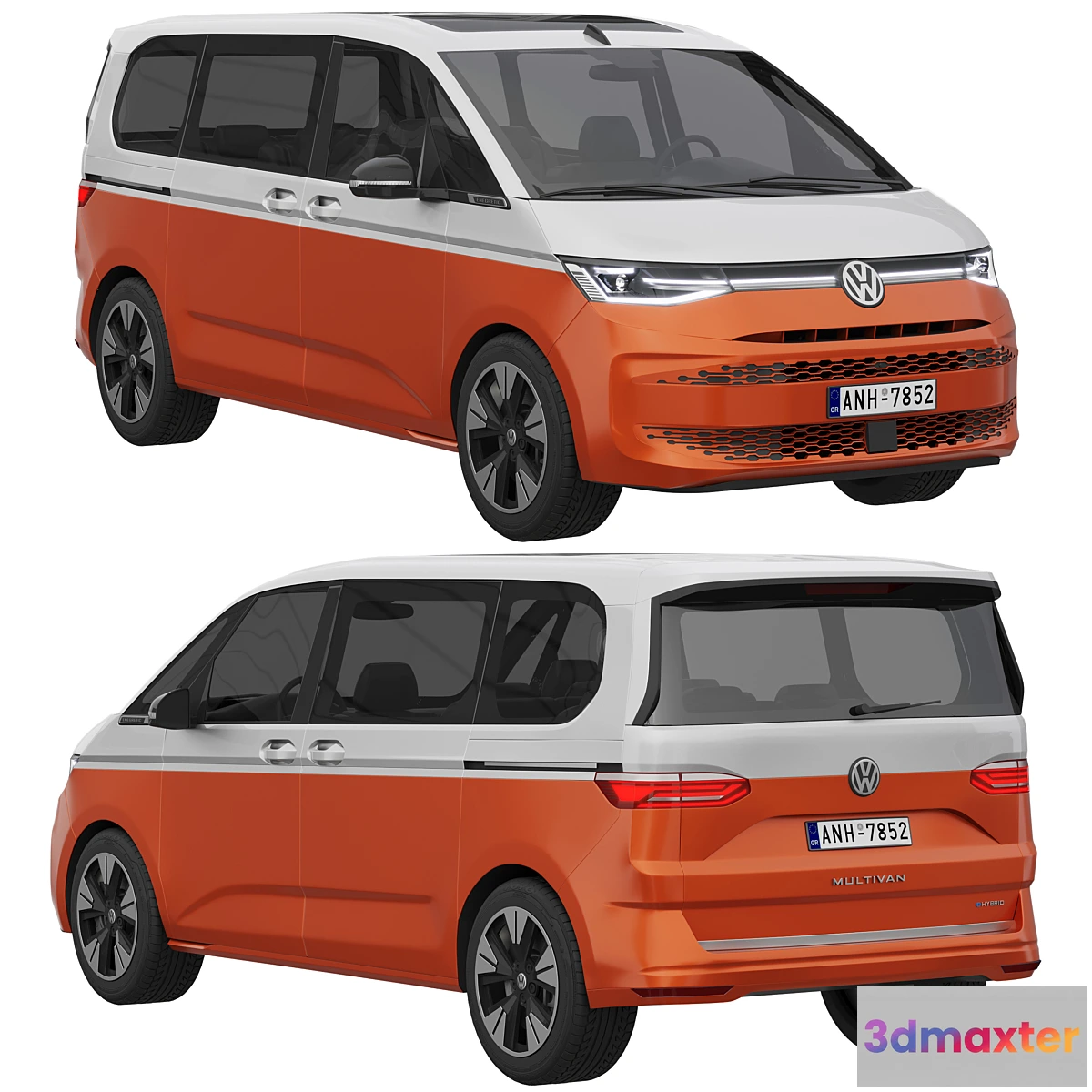 1398684 - Volkswagen Multivan 2022 3D Max