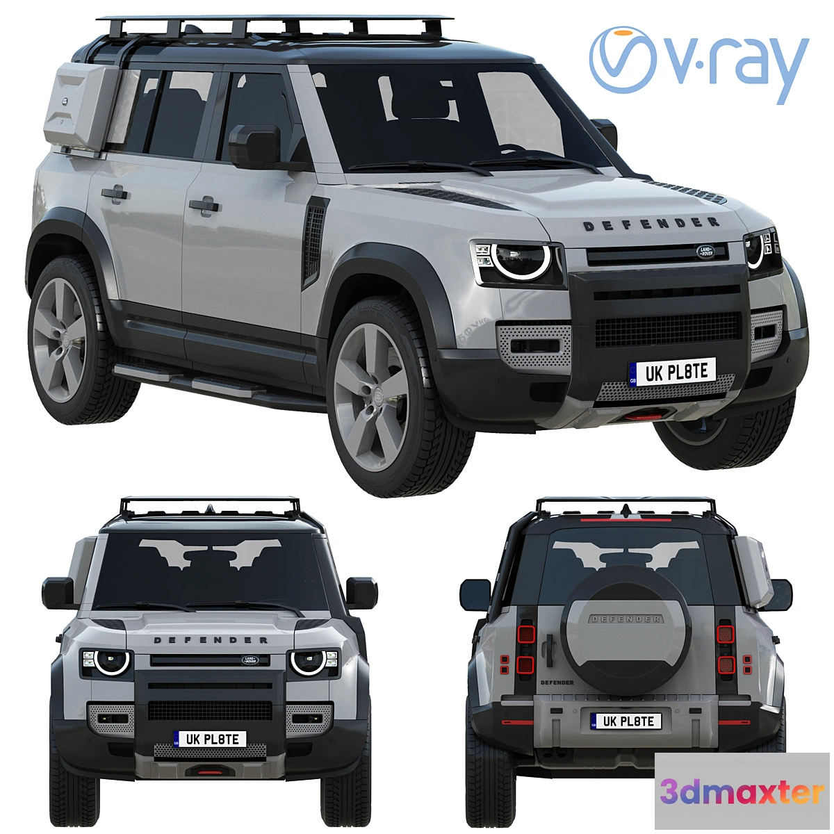 1399166 - Land Rover Defender EXPLORER PACK 3D Max