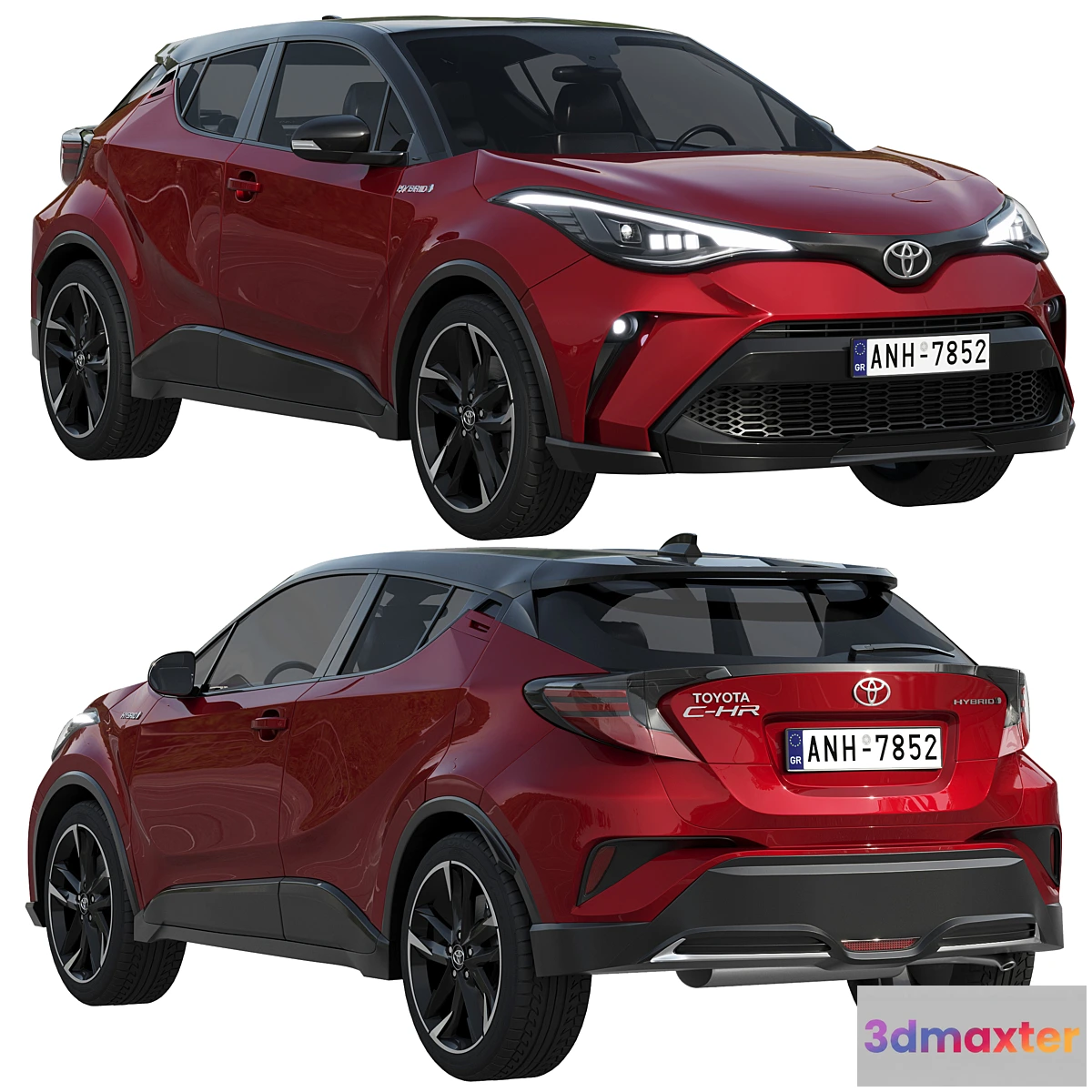 1399680 - Toyota C-HR 2021 3D Max