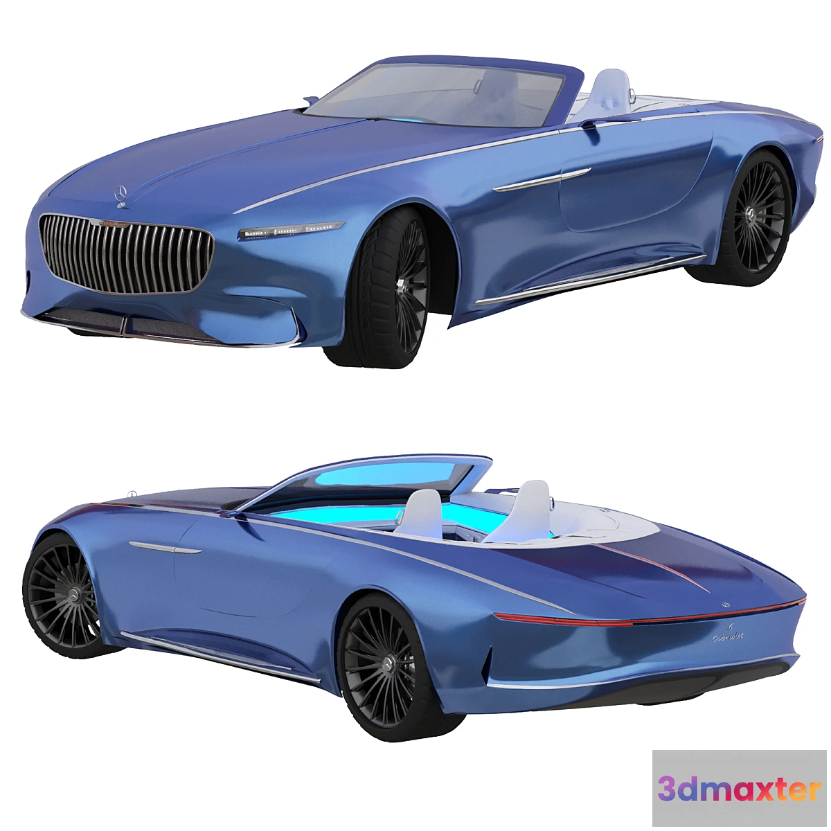 1400802 - Mercedes Maybach Vision 6 2018 3D Max